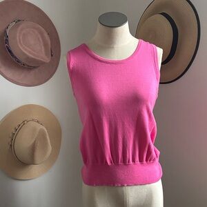 Vintage Pendleton Bright Pink Tank Top